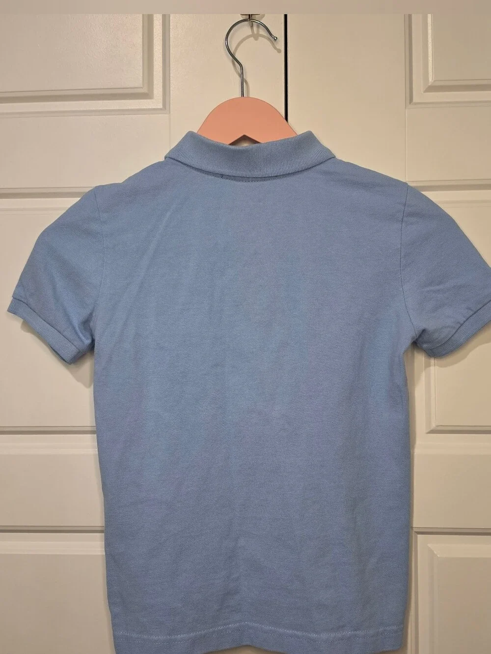 U.S. Polo Assn. Light Blue Polo Shirt Boys Size S (6-7)